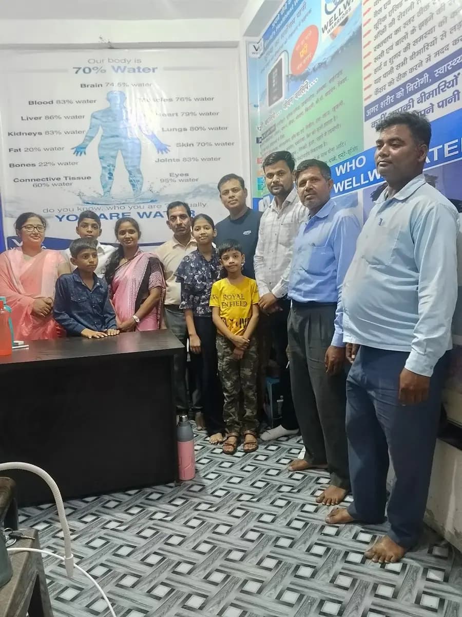 The Wellwa team at our centre